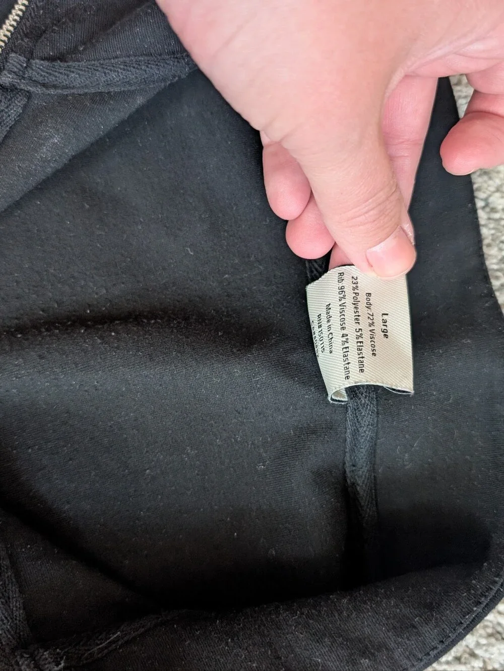 Varley Set- Black Short Sleeve Quarter-Zip Top & Drawstring Shorts Set - Picture 7 of 7